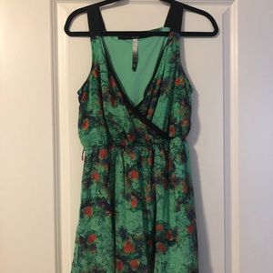 Floral print dress